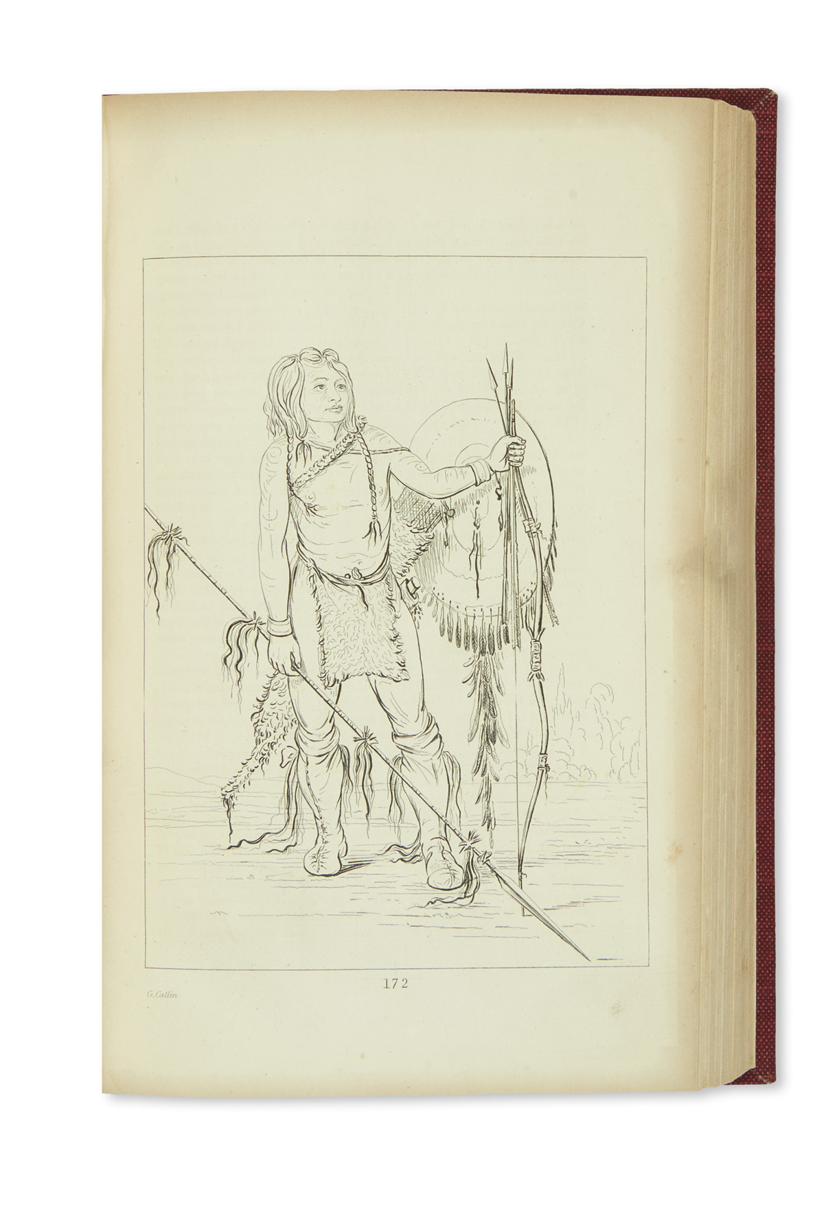 (AMERICAN INDIANS.) Catlin, George. Letters and Notes on the Manners, Customs, and Condition of the North American Indians.
